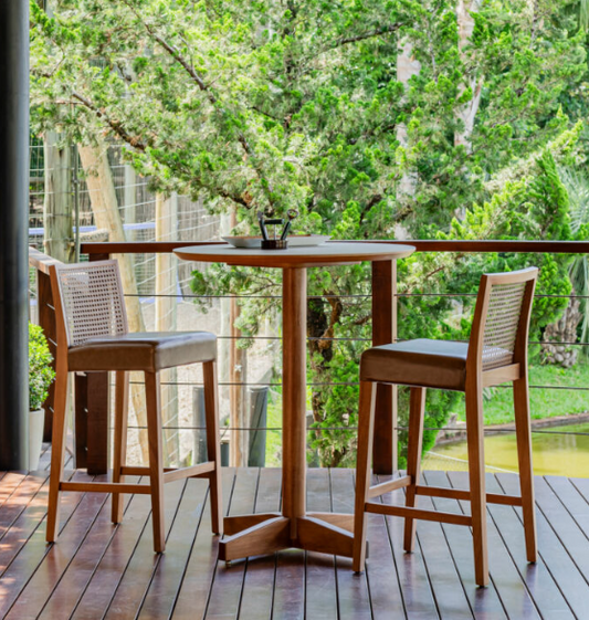 Bistrô Nice Moderno para Sala de Jantar 80cm Gottems