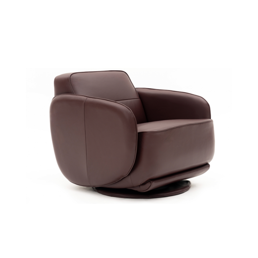Poltrona Caju  Giratória com Balanço 78cm Salva