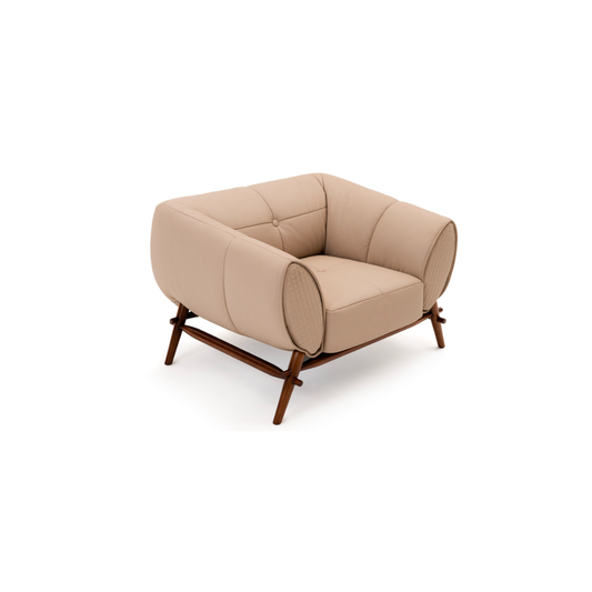 Poltrona Sela Design Assinado Fabricio Roncca 106cm Salva