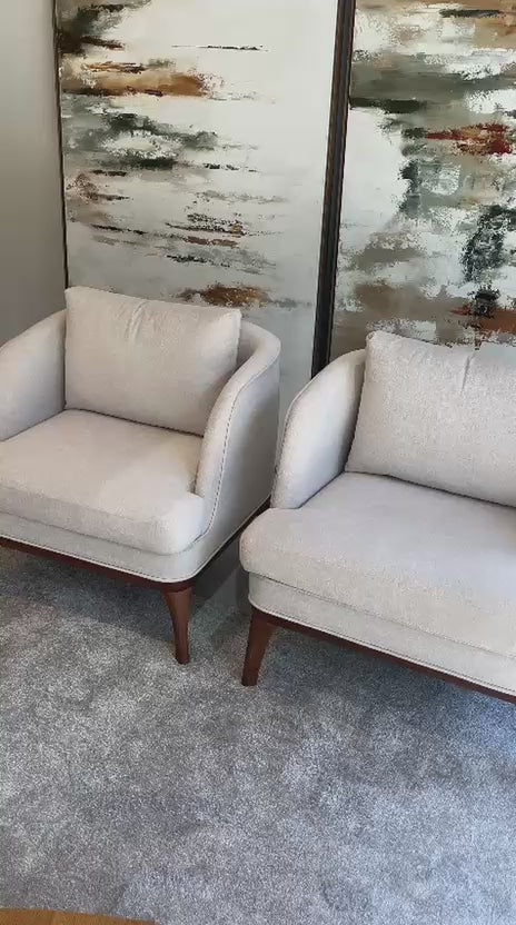 Poltrona Morone em tecido 80cm Karam´s